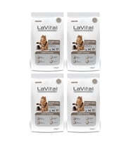 Lavital Kuzulu Kısırlaştırılmış Kuru Kedi Mamasi 1.5 Kg*4 Adet (Kahverengi)