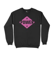 Pembe Power Siyah Sweatshirt