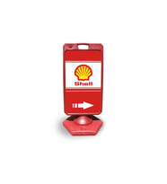 Shell   Reklam ve Yönlendirme Uyari Dubasi A Tabela Kırmızı
