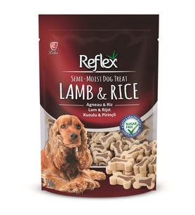 Reflex Semi-Moist Kuzulu Pirinçli Köpek Ödülü 150 Gr