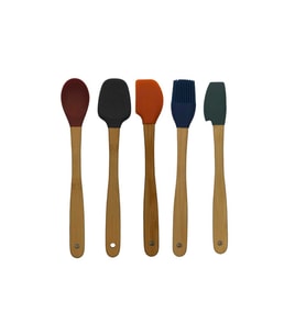 5'li Mini Spatula Seti, Ekmek ve Kek Spatula Seti