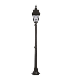 AVONNI BSU-68038-BSY-M2-OP Siyah Boyalı Dış Mekan Aydınlatma E27 Aluminyum Cam 23cm