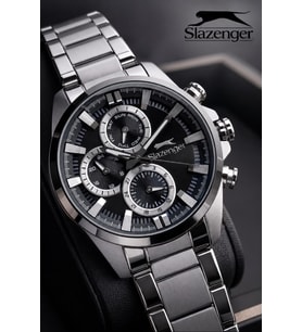 Slazenger 2 Yıl Garantili İç Fonksiyonları Aktif 10 Atm Suya Dayanıklı Erkek Kol Saati FG.ESL002.E1