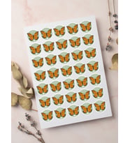 Sevgiyle Hazırlandı Teşekkür Ederiz Stickers Paketleme Kargo Çıkartma PYTKSTK160