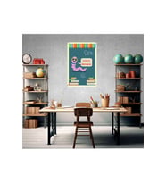 Yazmayı Öğrendim Temalı Fotoğraf Panosu Branda 100x150