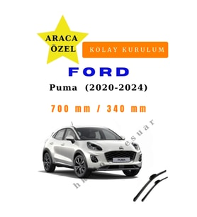 Ford Puma  (2020-2024) Araca Özel Silecek Ön İki