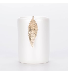 Leaf Diş Fırçalık İnci Altın