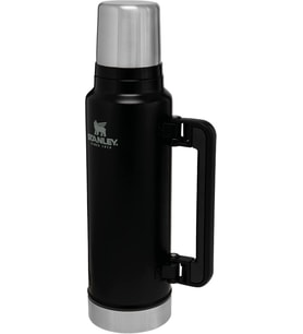 Stanley Classic Legendary Vakumlu Çelik Termos, Mat Siyah, 1.4 Litre (Standart)