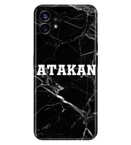 Nothing Phone 1 / 2 Kılıf İsim Yazılı Kişiye Özel Silikon Kapak Model-12 (Çok Renkli)