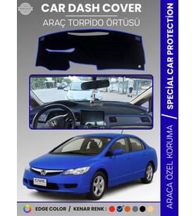 HONDA CIVIC FD6 (2005-2011) Torpido Örtüsü Torpido Koruma Tam Uyum Çatlamayı Önler Kolay Montaj