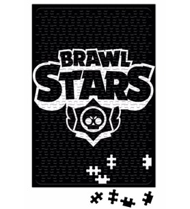 Brawl Stars Logo Puzzle 240 Parça Yapboz
