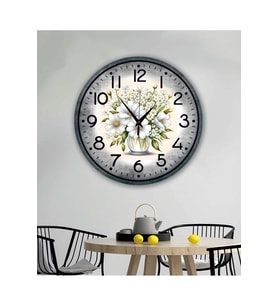 bilge Tasarım RETRO Duvar Saati 40 x 40 CM (Karışık)