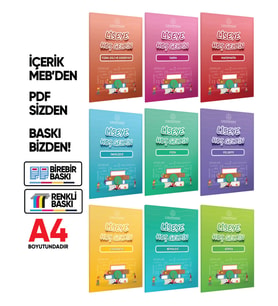 2027 MEBİ 11.Sınıf Maarif Modeli Yeni Müfredat LİSEYE HOŞGELDİN 9lu Kitap Seti BASKI ÜCRETİ