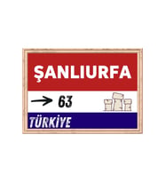 Şanlıurfa Tablo - Retro Tablo