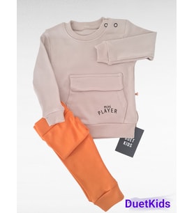 Duet Kids Baskılı 2'li Eşofman Takım