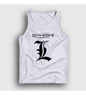 Presmono Unisex Beyaz Logo L V2 Anime Death Note Atlet 129820tt (Beyaz)