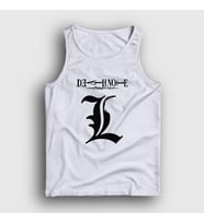 Presmono Unisex Beyaz Logo L V2 Anime Death Note Atlet 129820tt (Beyaz)