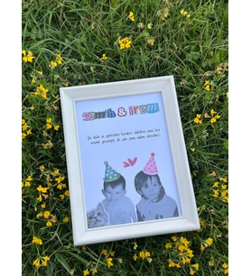 Çocuklukta da Beraber Tablosu 15x20
