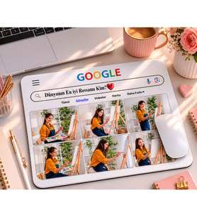 Google Tasarımlı Fotoğraf Baskılı Mousepad