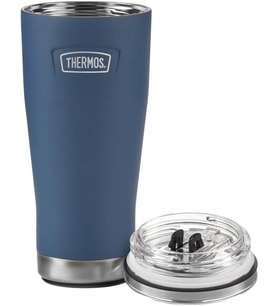 Thermos Icon Is115 0,53L Slide Lock Mug Wstraw Pipetli Termos - Navy