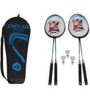 Unisex Çantalı Badminton Raketi, Çok Renkli, Tek Beden