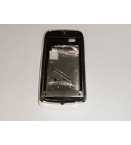 Nokia 610 Full Kasa Kapak Tuş Takımı N610 Uyumlu Beyaz Renk Orta Kasa Ön Kapak Arka Kapak
