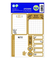 CREA ETİKET - 1393 PLANLAYICI ETİKET GOLDEN