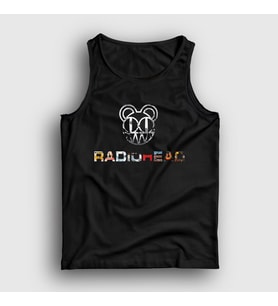 Presmono Unisex Siyah Logo V3 Radiohead Atlet 292833tt