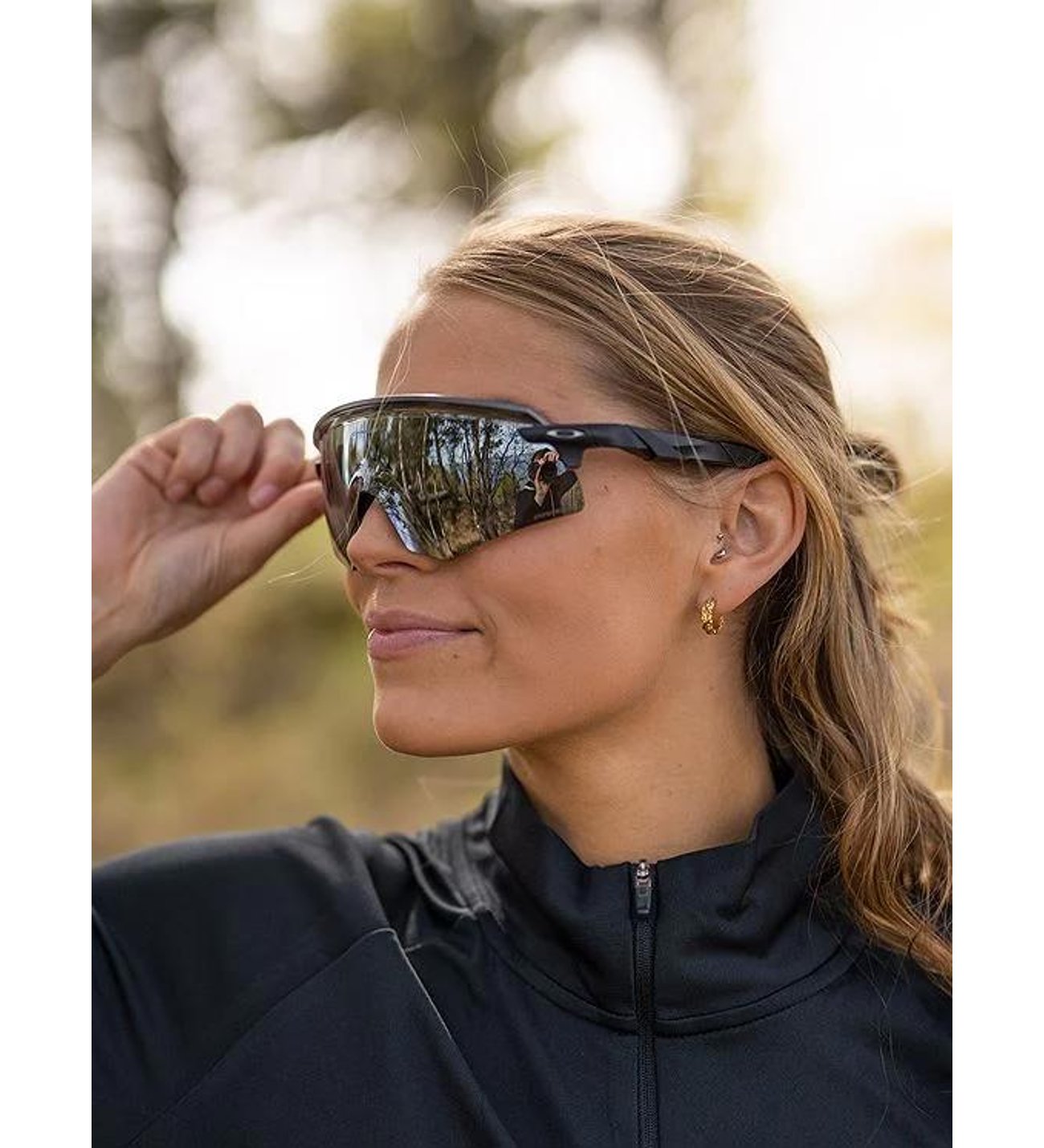 Oakley Encoder Strike Vented Bisiklet Güneş Gözlüğü Matte Black