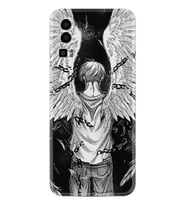 General Mobile GM 23 Kılıf Resimli Desenli Silikon Platinium Series Angel 1883