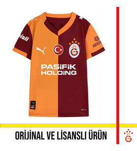 Galatasaray Lisanslı 2025/2026 Sezon Parçalı İç Saha Forma (Kırmızı)