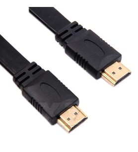 Lunatic 9549 0.3 Metre Yassı Flat Slim Kablo Full 60Hz 2.0 60P Çözünürlük Gbps Veri Aktarım Hızı, E