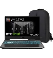 Asus Tuf Gaming A15 FA506NCG-HN206 C7 Gaming Amd Ryzen 7-7445HS 64 GB 1 Tb Rtx 3050 4gb 15.6" Fhd 144Hz IPS Windows 11 Pro Gaming Laptop + Çanta