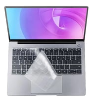 Apple Macbook Air 13.3inç 2017 A1466 Klavye Koruyucu Transparan Buzlu Silikon Pe (Renksiz)