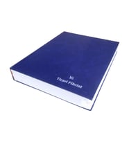 Fihrist Ticari 16'lı 20x28 Lacivert Cilt Bezli 1 Adet Artlantis Ticari Firhist Lacivert 20*28