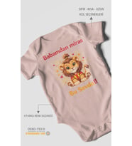 Babadan miras bu sevda Kısa Kollu Bebek Body