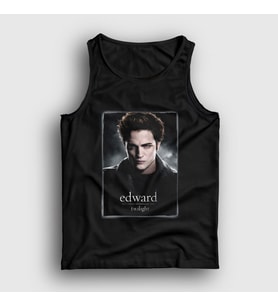 Presmono Unisex Siyah Edward Cullen Vampire Twilight Atlet 311067tt