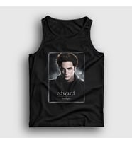 Presmono Unisex Siyah Edward Cullen Vampire Twilight Atlet 311067tt