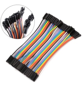 10cm 40 Pin Dişi Dişi Dupont Kablo Breadboard Jumper