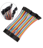 10cm 40 Pin Dişi Dişi Dupont Kablo Breadboard Jumper