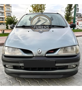 Renault  Scenic 1 1997-1999 Uyumlu H lip Esnek Ön Lip 2 Parça Karlık Ön Ek Tampon Altı Dil