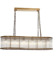 AVONNI AV-60355-E120X40 Eskitme Kaplama Modern Avize E27 Metal Cam 120x40cm