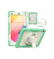 Newface Apple iPad 5 Air 9.7 Kılıf Strap New Tablet Kapak - Yeşil