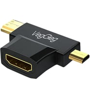 Mini HDMI/Micro HDMI Erkek to HDMI Dişi Dönüştürücü Adaptör