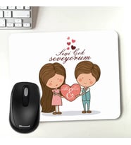 Kişiye Özel Kişiye Özel Tasarım Romantik Mousepad