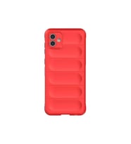 Newface Samsung Galaxy A06 Kılıf Optimum Silikon - Kırmızı