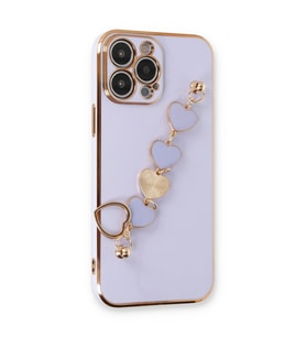iPhone 14 Pro Kılıf Esila Silikon - Lila