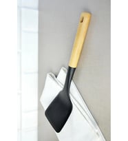 Bambu ve Silikon Kombine Spatula