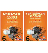 KAFA DENGİ YAYINLARI 6. Sınıf Matematik + Fen Bilimleri Kafası Soru Bankası