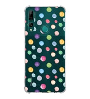 PrintiFy Huawei Y9 Prime 2019 Uyumlu Water Color 6 Baskılı Şeffaf Köşe Korumalı Antişok Kılıf